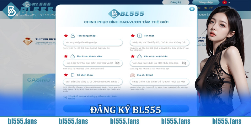 Đăng ký BL555